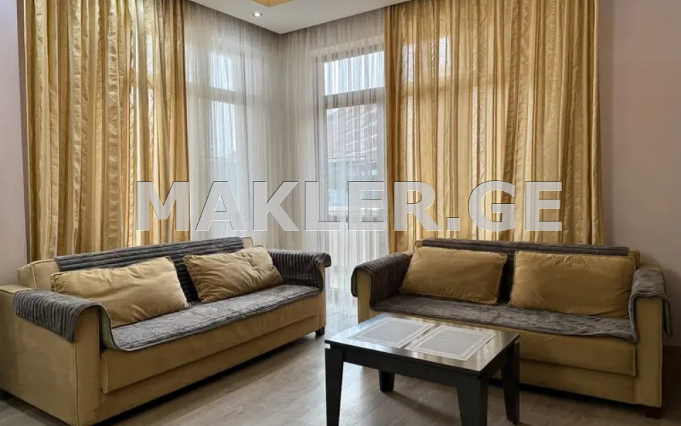  For Rent 3 room  Apartment in Vake dist.  in N. Djvania st. 