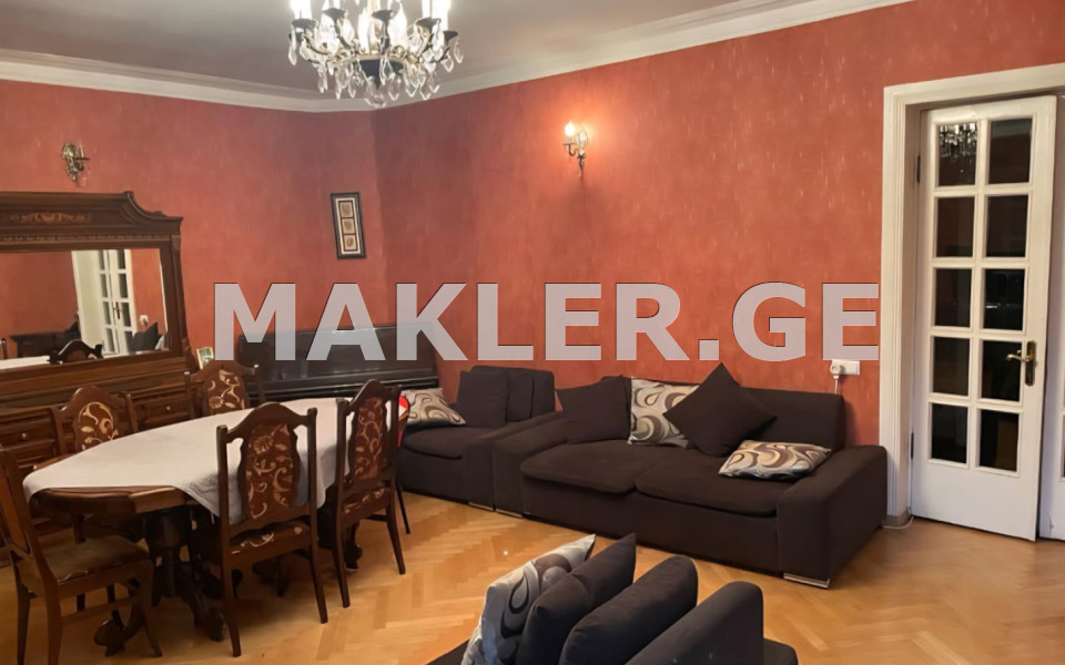  For Sale 3 room  Apartment in Saburtalo dist.  in Vazha-pshavela avenue 