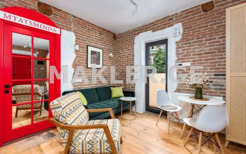  Satılık 2   Daire in Mtatsminda dist. (Old Tbilisi)  in Br. Zubalashvili st. 