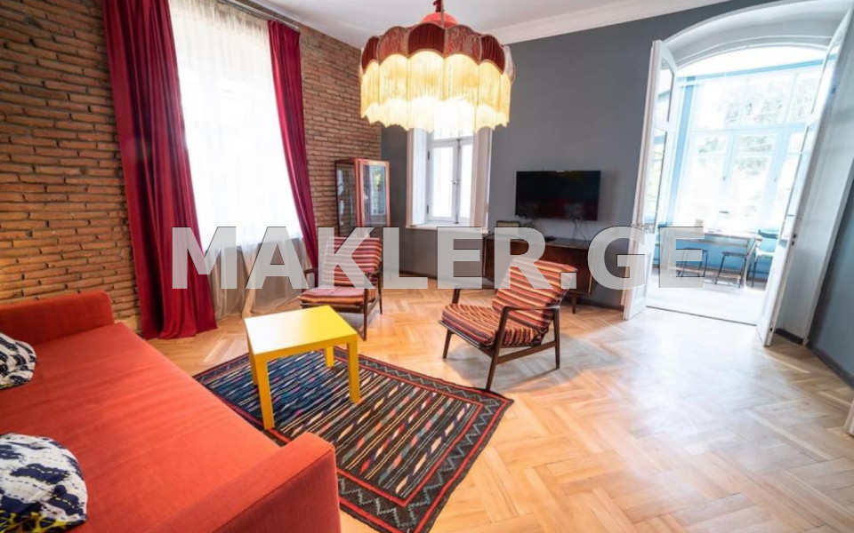  ქირავდება 2 ოთახიანი  ბინა ჩუღურეთის რაიონში  ი.ჯავახიშვილის ქუჩაზე 