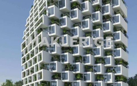  Satılık 4   Daire in Vake dist.  in I. Chavchavadze Ave. 