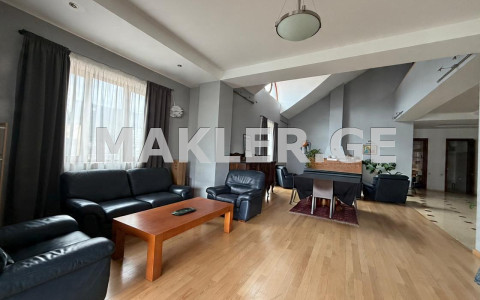  For Rent 5 room  Apartment in Vake dist.  in L. Mikheladze .st 