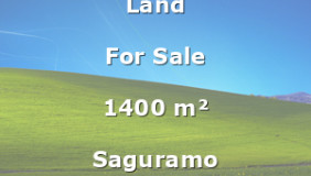 For Sale 1400 m² space Land in Saguramo