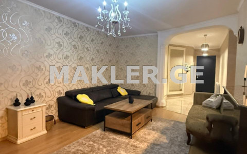  For Rent 3 room  Apartment in Saburtalo dist.  in Mirotadze st. 