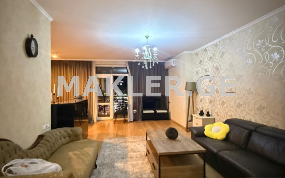  For Rent 3 room  Apartment in Saburtalo dist.  in Mirotadze st. 