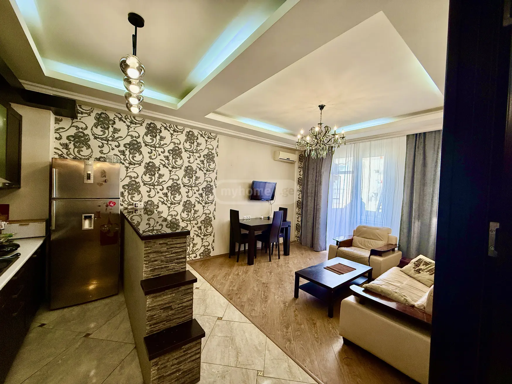  Kiralık 3   Daire in Saburtalo dist.  in S. Tsintsadze st. 