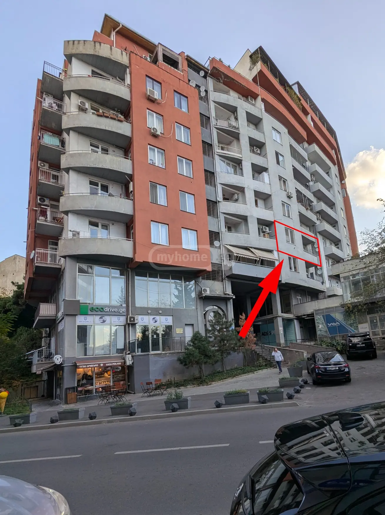  Satılık 3   Daire in Bagebi dist.  in Tskneti highway 