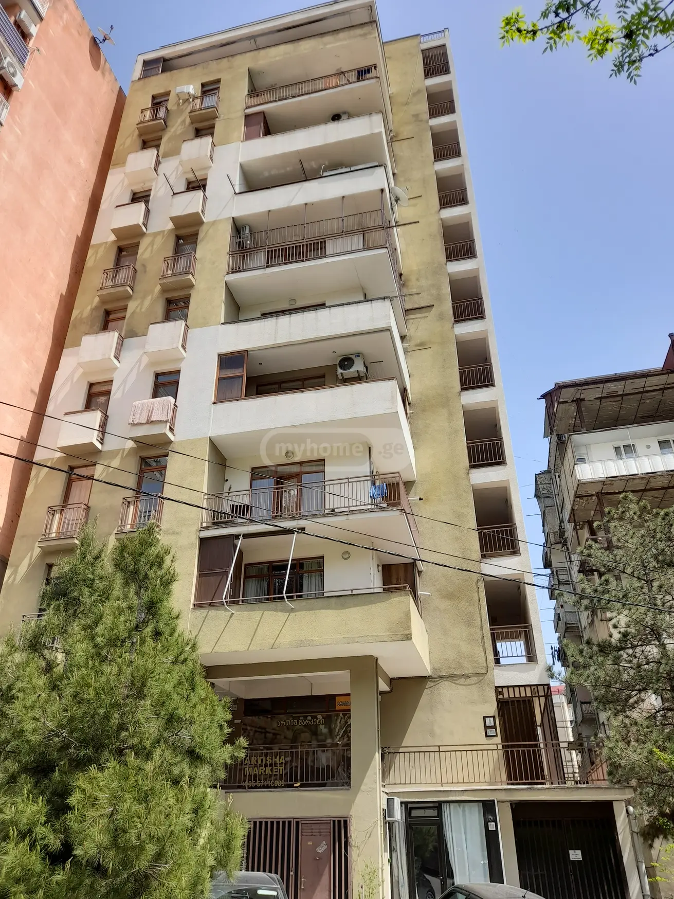 Satılık 3   Daire in Nutsubidze plateau