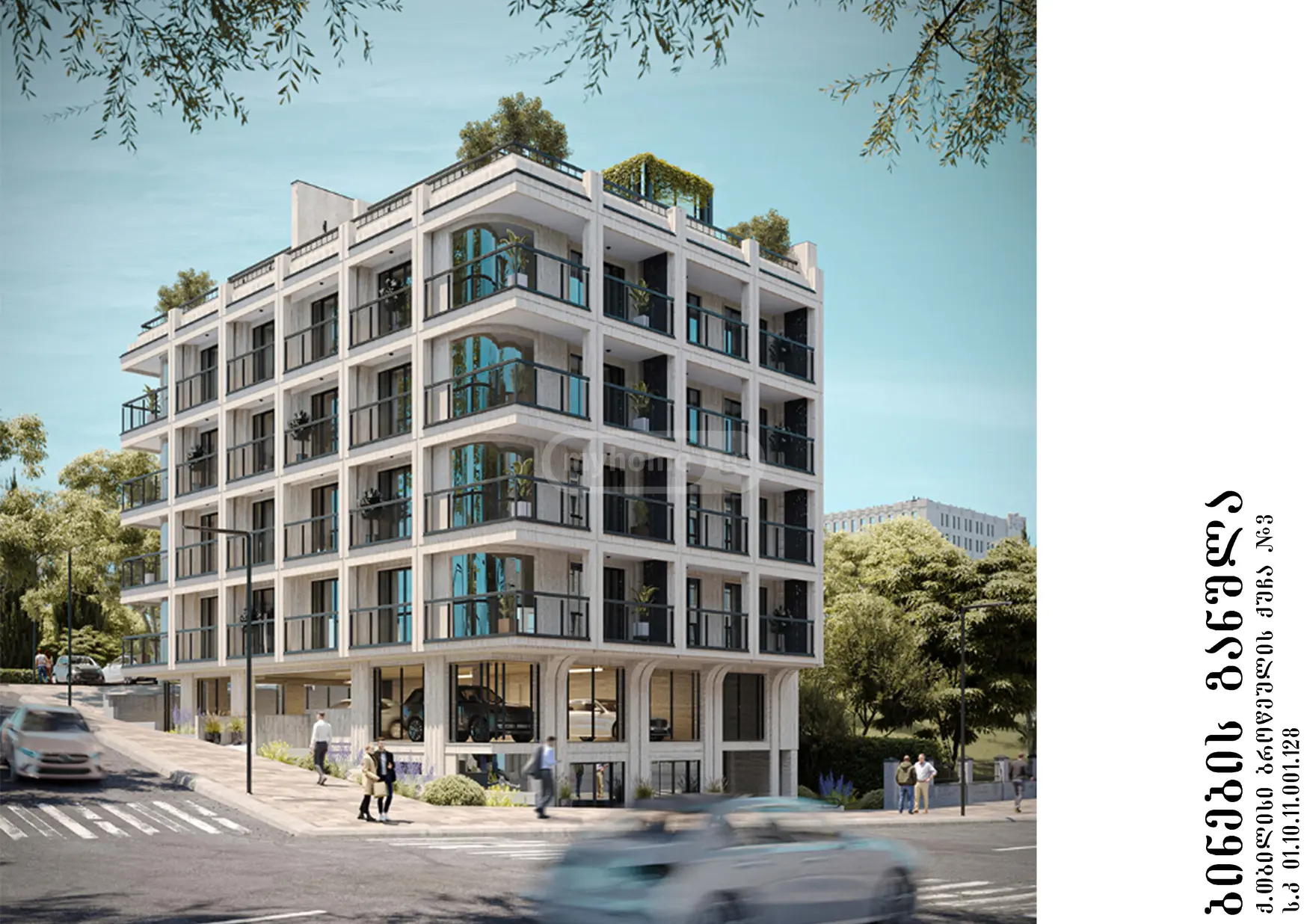 იყიდება 2 ოთახიანი  ბინა საბურთალოზე