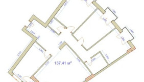 იყიდება 5 ოთახიანი  ბინა საბურთალოზე