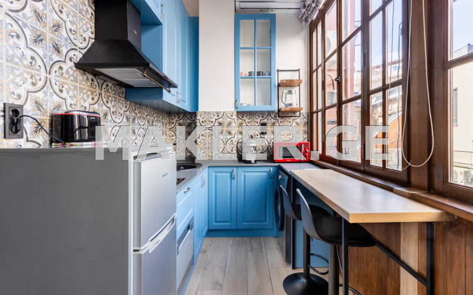  Satılık 1   Daire in Chugureti dist.  in Agmashenebeli ave. 