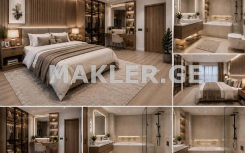  For Sale Under construction Apartment in Saburtalo dist.  in Vazha-pshavela avenue 