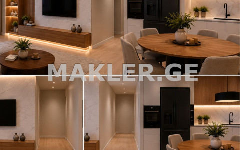  For Sale Under construction Apartment in Saburtalo dist.  in Vazha-pshavela avenue 
