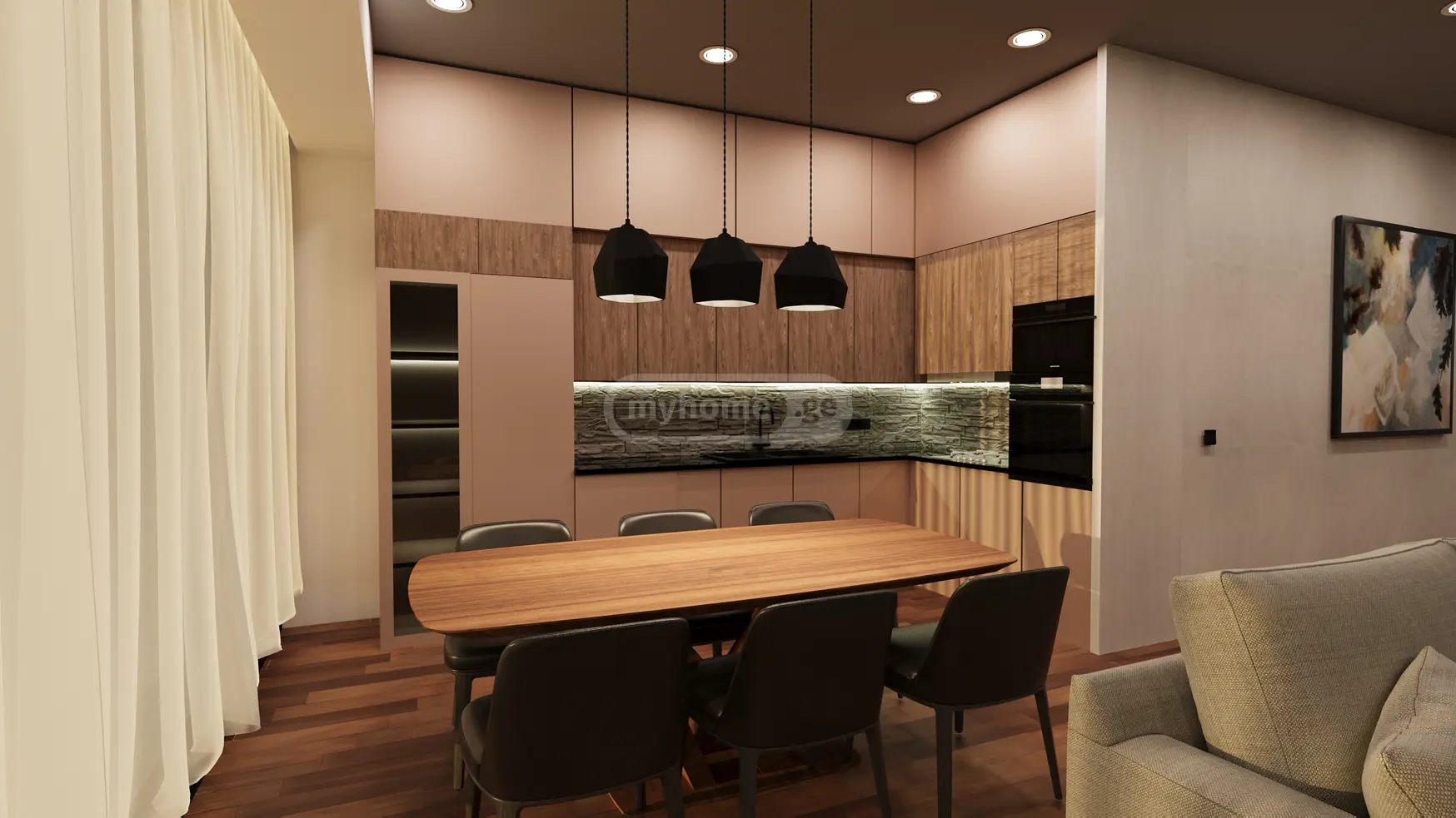  For Sale For Rent 3 room  Apartment in Vake dist.  in Paliashvili st. 