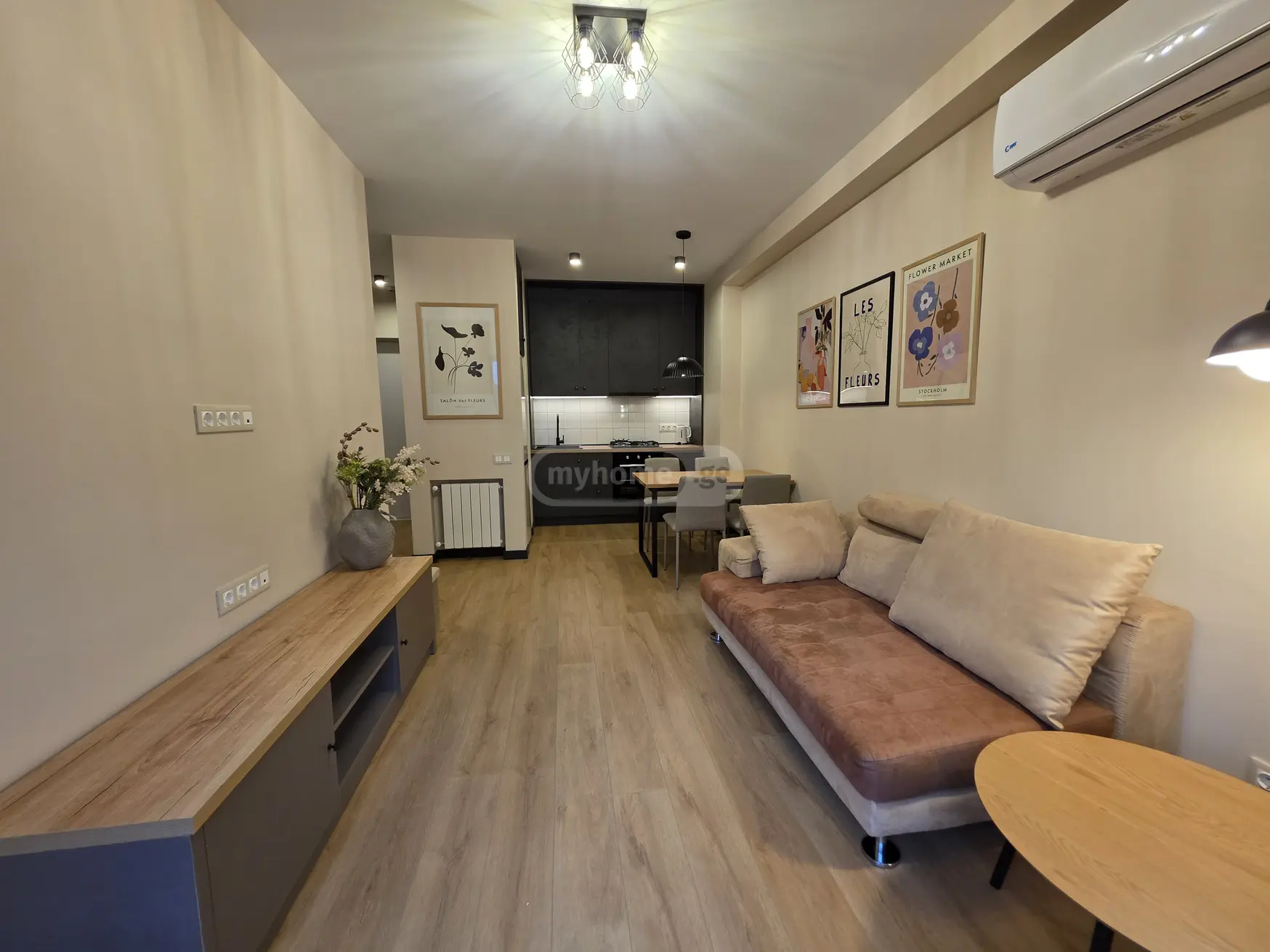  For Rent 2 room  Apartment in Saburtalo dist.  in Gelovani avenue 