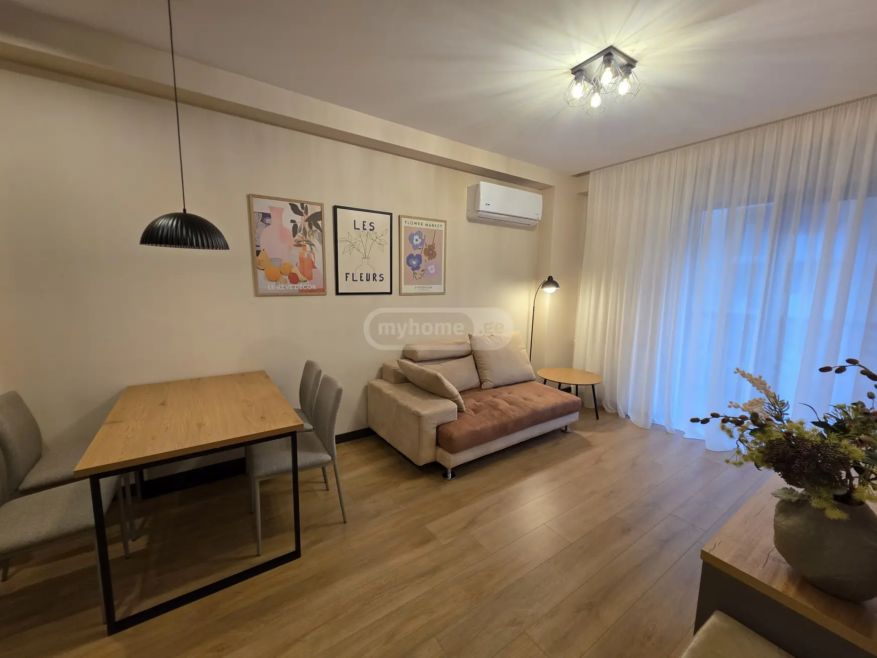  For Rent 2 room  Apartment in Saburtalo dist.  in Gelovani avenue 