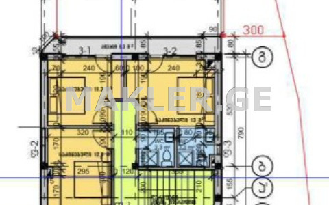  Продается Строящийся Частный дом в Сагурамо