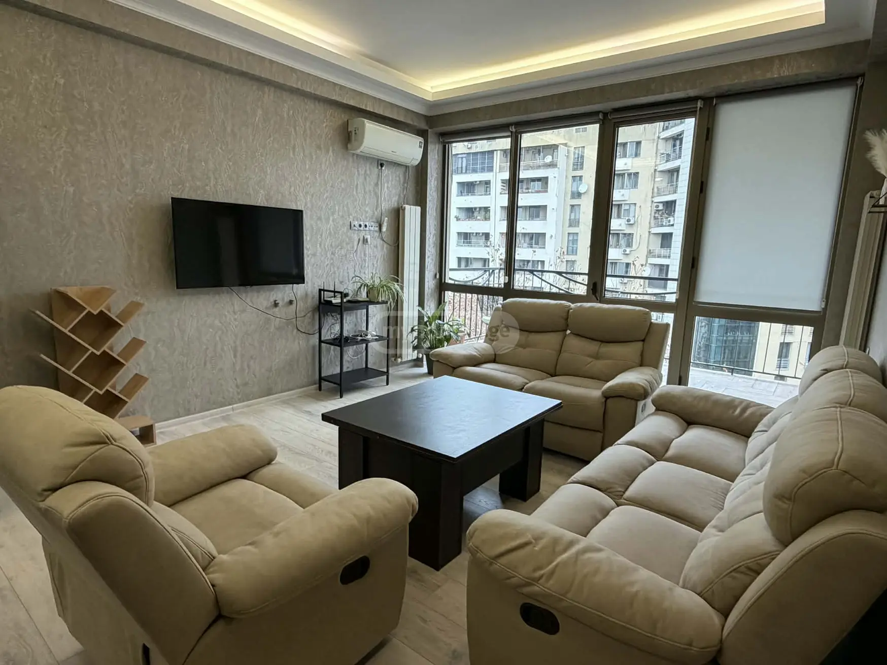  For Rent 2 room  Apartment in Saburtalo dist.  in Tamarashvili st. 