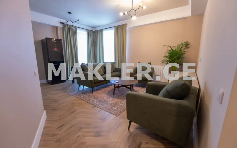  For Rent 2 room  Apartment in Mtatsminda dist. (Old Tbilisi)  in Zichi st. 