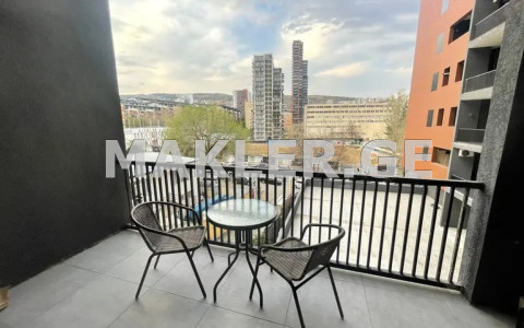  ქირავდება 2 ოთახიანი  ბინა საბურთალოზე  ანა პოლიტკოვსკაიას ქუჩაზე 