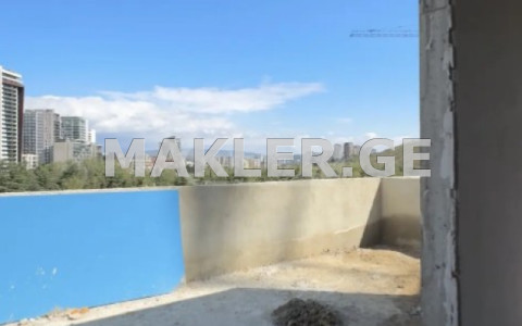  იყიდება მშენებარე ბინა საბურთალოზე  თამარაშვილის ქუჩაზე 