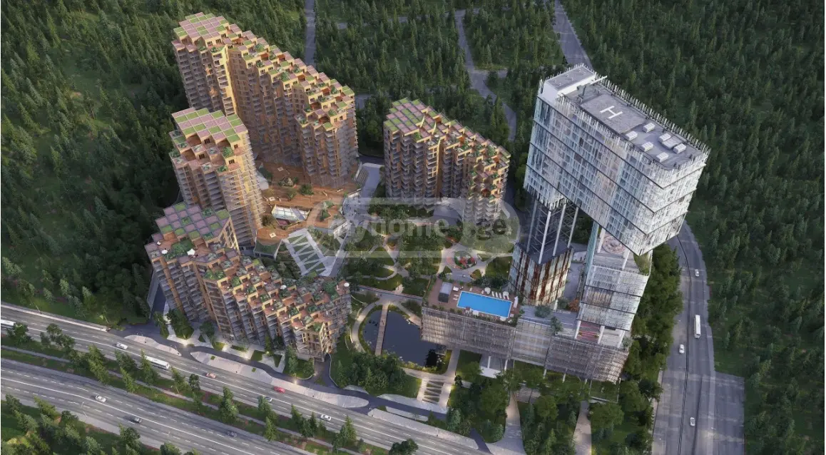  იყიდება მშენებარე ბინა საბურთალოზე  თამარაშვილის ქუჩაზე 