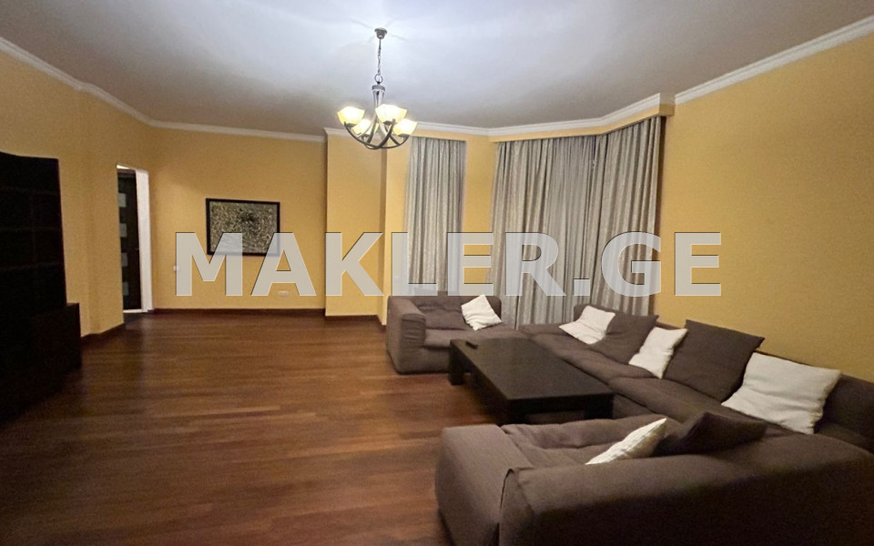  For Rent 3 room  Apartment in Saburtalo dist.  in Kavtaradze st. 