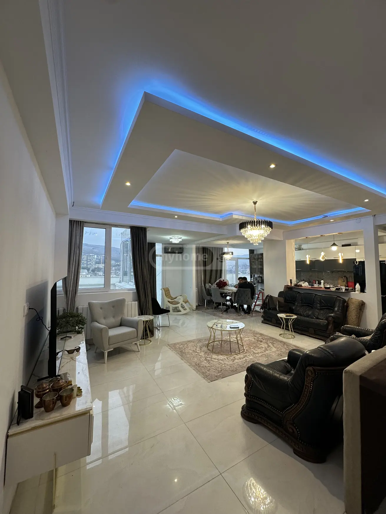  For Rent 5 room  Apartment in Saburtalo dist.  in Gelovani avenue 