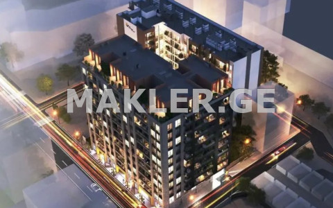  Satılık 4   Daire in Saburtalo dist.  in Gagarini St.. 