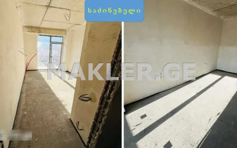  იყიდება 2 ოთახიანი  ბინა საბურთალოზე  ანა პოლიტკოვსკაიას ქუჩაზე 