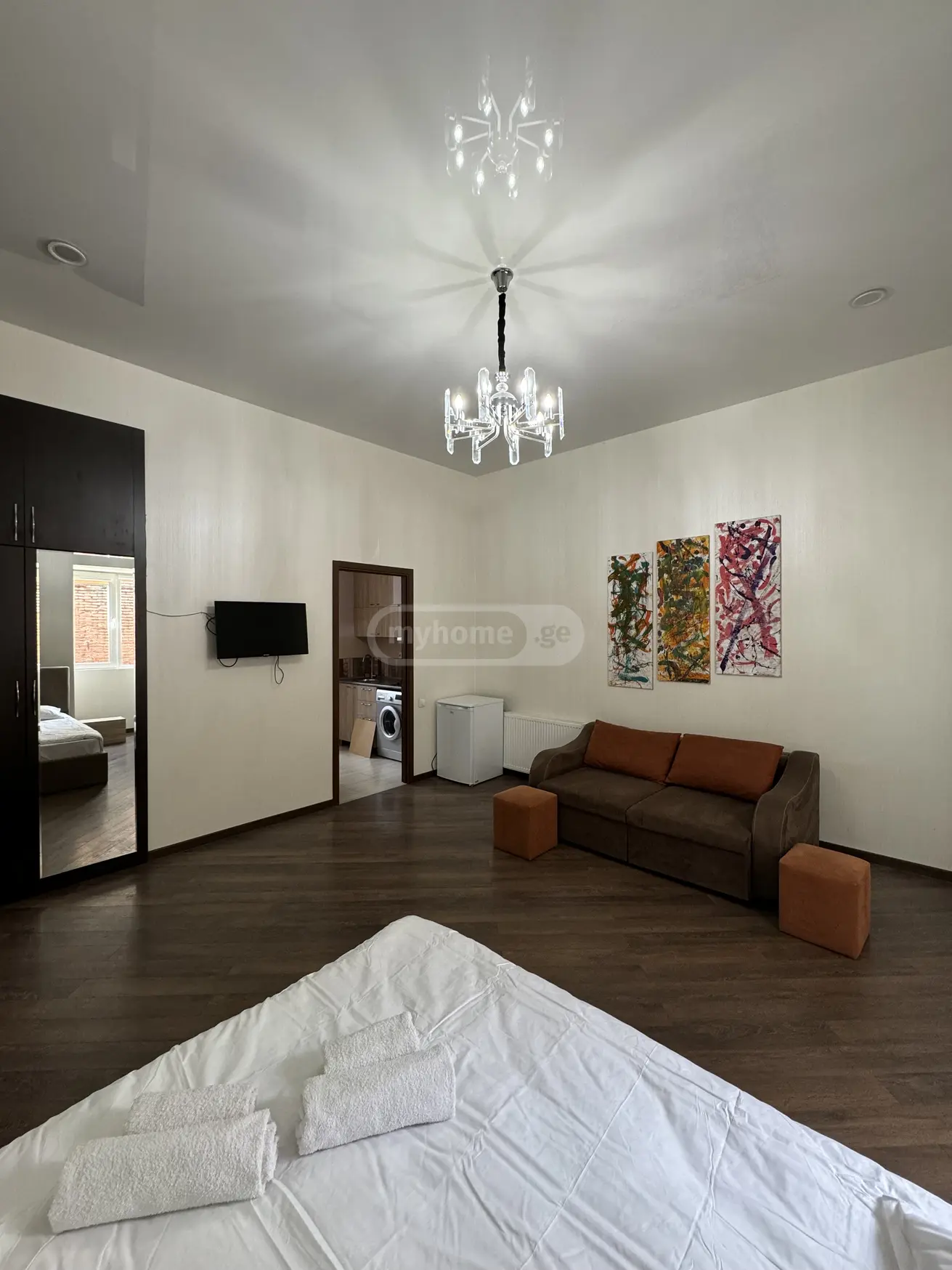  Продается 2 комнатная  Квартира в Ортачале  на ул. Горгасали 