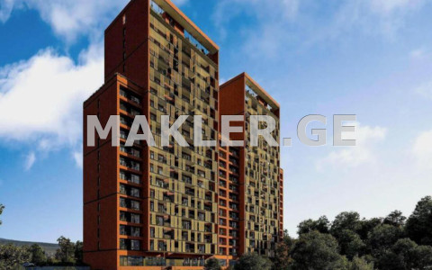  იყიდება მშენებარე ბინა საბურთალოზე  გაზაფხულის ქუჩაზე 