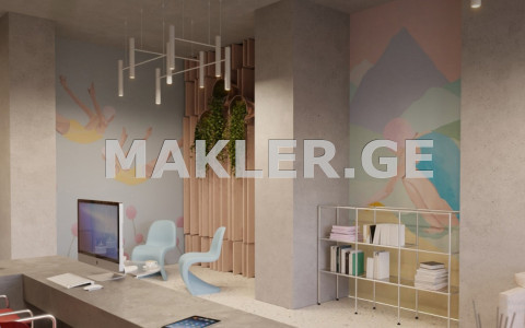  იყიდება მშენებარე ბინა საბურთალოზე  გაზაფხულის ქუჩაზე 