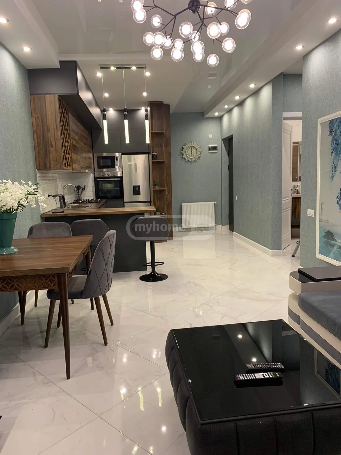  Kiralık 2   Daire in Saburtalo dist.  Bidzina Kvernadze Street 