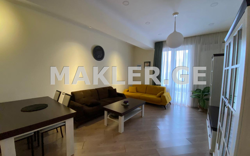  Сдаётся 2 комнатная  Квартира в Сабуртало  на горе Икалто 