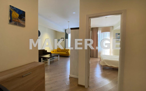  Сдаётся 2 комнатная  Квартира в Сабуртало  на горе Икалто 