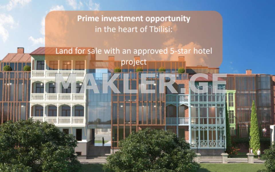  Satılık 1742 m²  Arsa in Avlabari dist.  in Armazi st. 