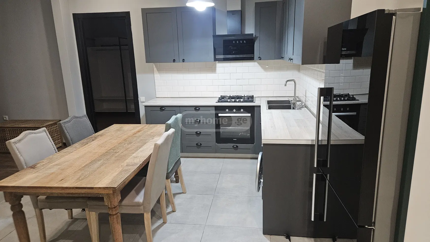  For Rent 3 room  Apartment in Vake dist.  in N. Djvania st. 