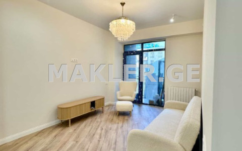  Продается 2 комнатная  Квартира в Сабуртало  на ул. Кавтарадзе 