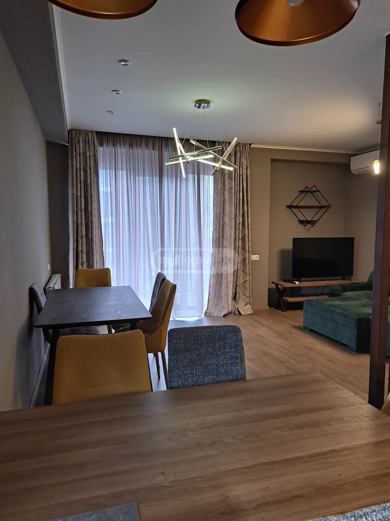  Kiralık 3   Daire in Shankhai  in O. Chkheidze st. 