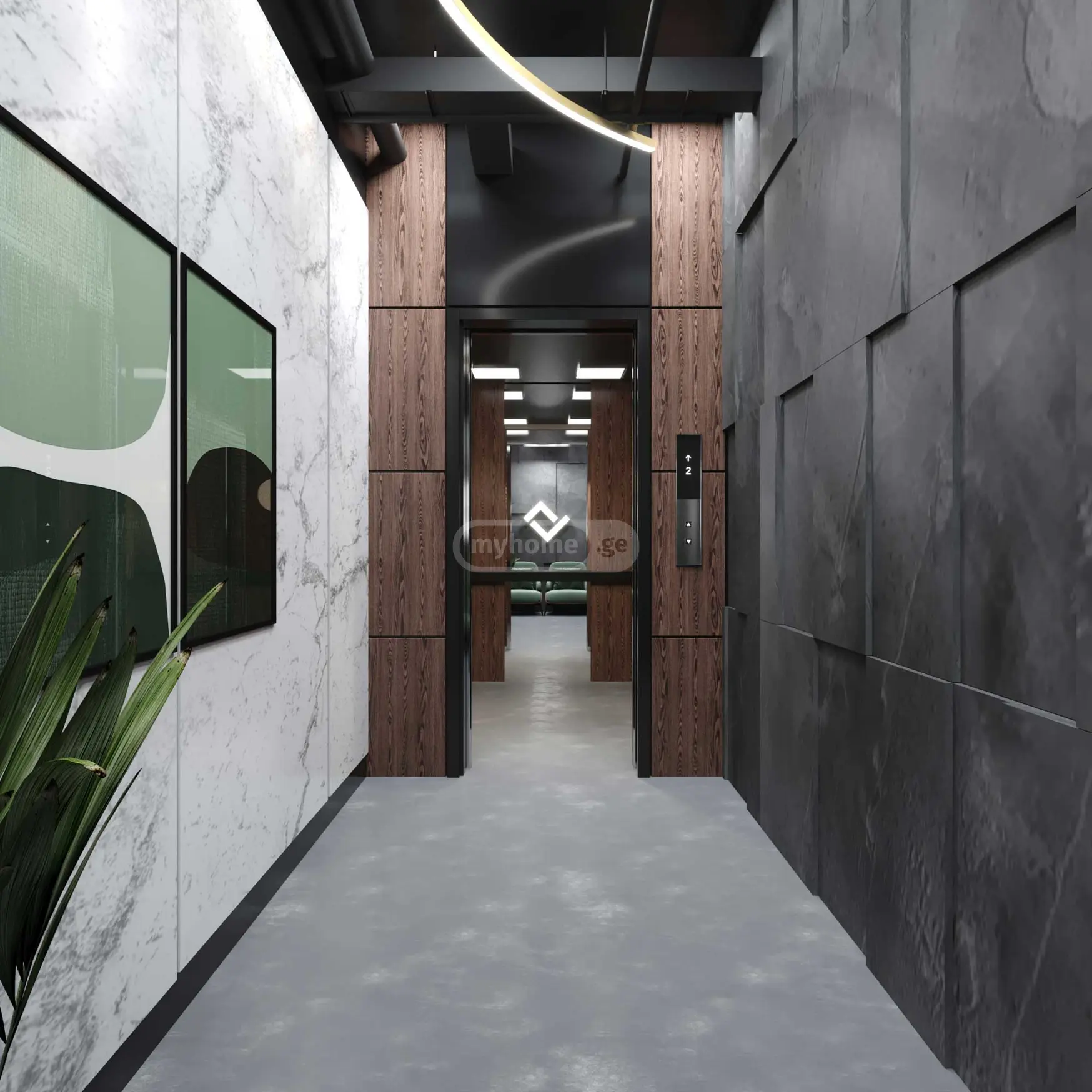  იყიდება მშენებარე ბინა საბურთალოზე  გაგარინის ქუჩაზე 