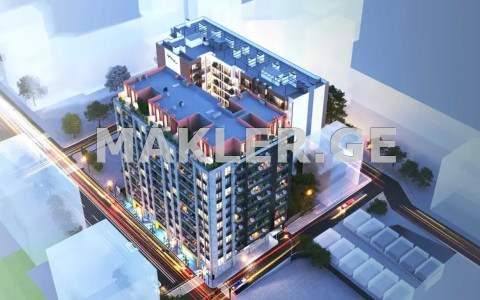  Продается Строящийся Квартира в Сабуртало  на ул. Гагарина 