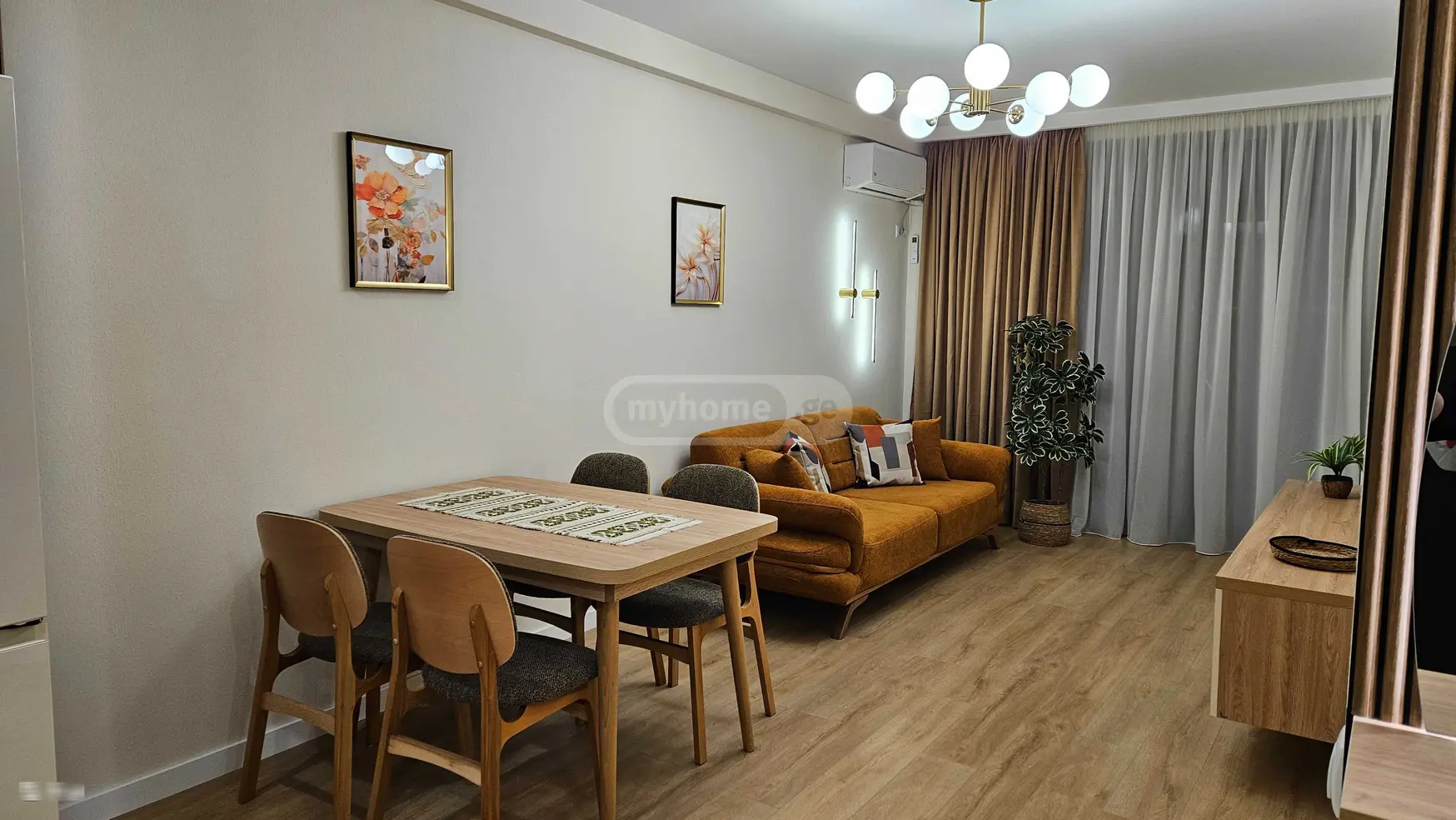  ქირავდება 2 ოთახიანი  ბინა ლისის ტბაზე  ავთო ვარაზის ქუჩა 