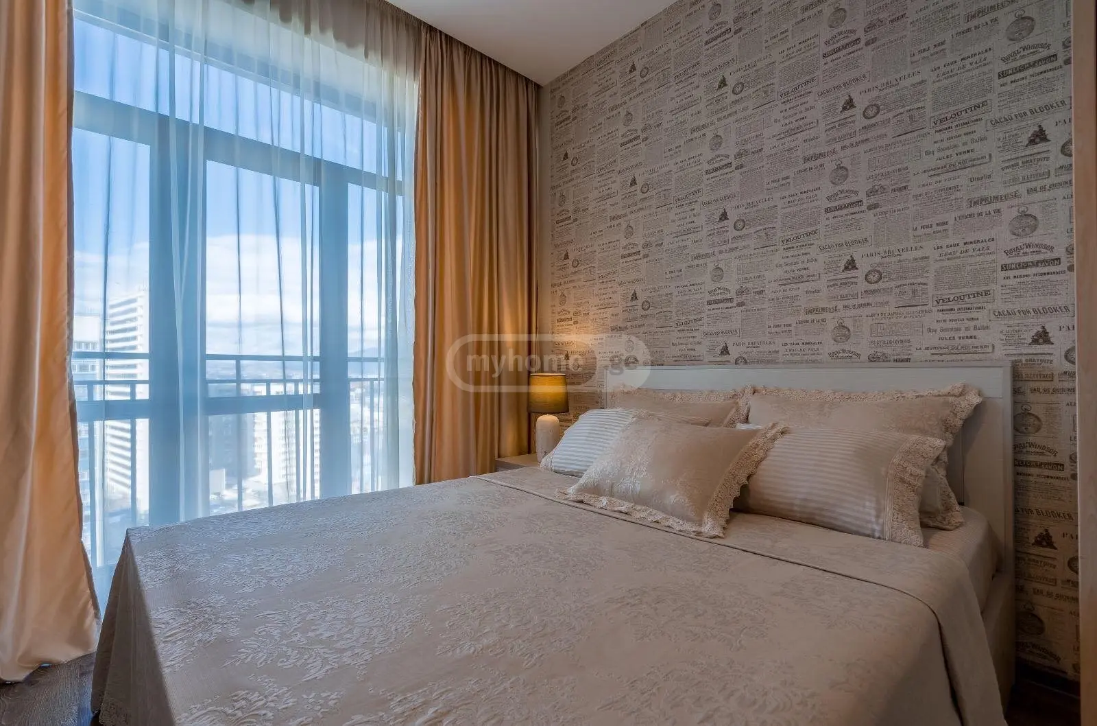  For Rent 4 room  Apartment in Saburtalo dist.  on Kostava st. 