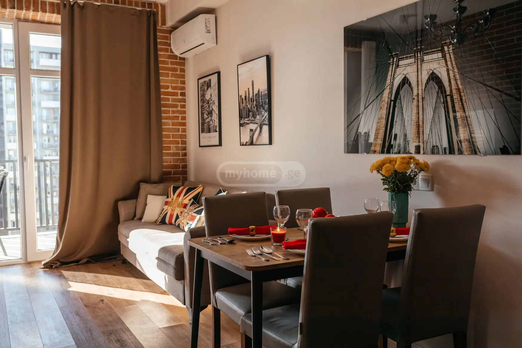  იყიდება 2 ოთახიანი  ბინა ისანში  ნავთლუღის ქუჩაზე 