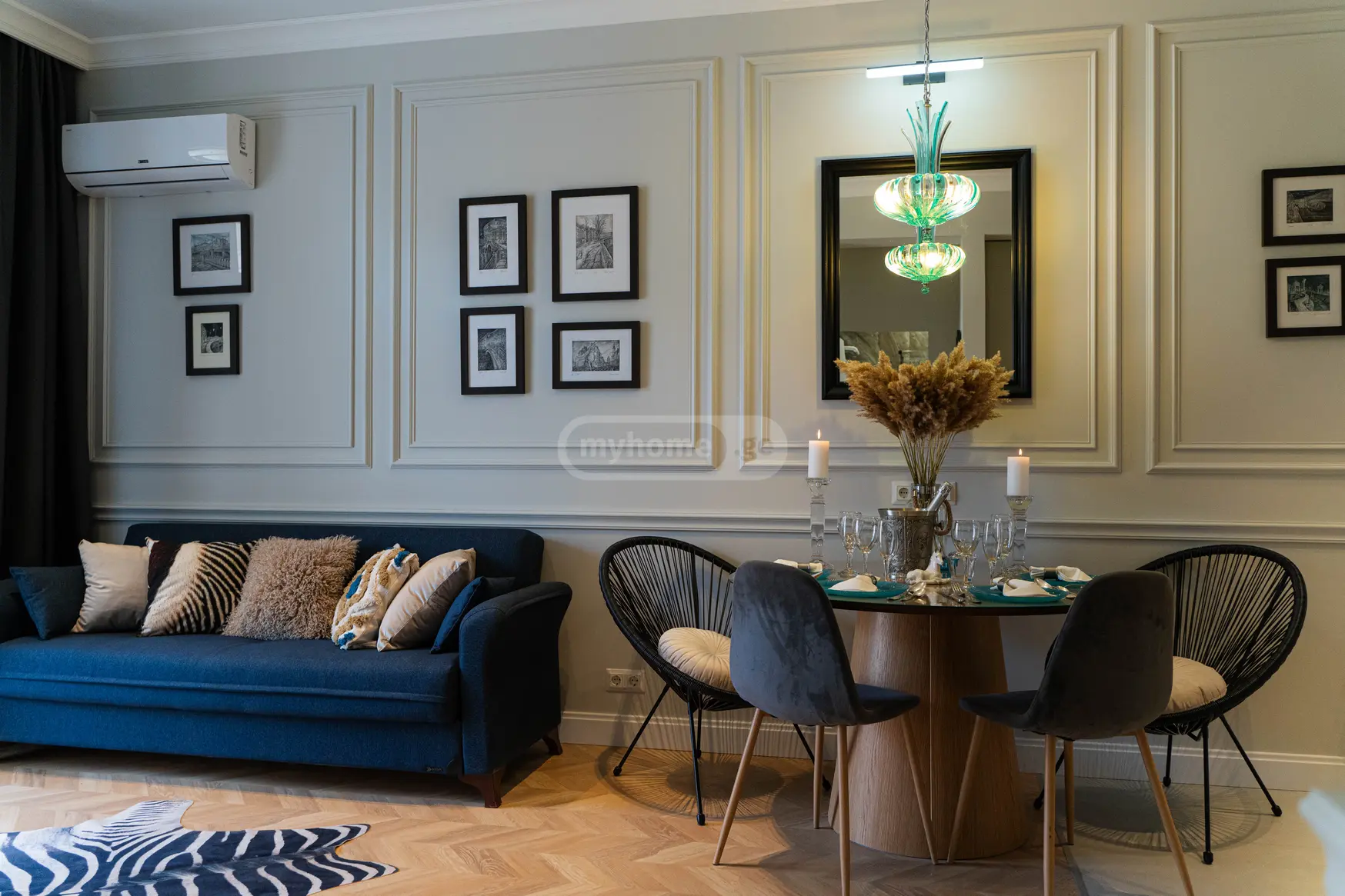  Продается 2 комнатная  Квартира в Ортачале  на ул. Артура Лаиста 