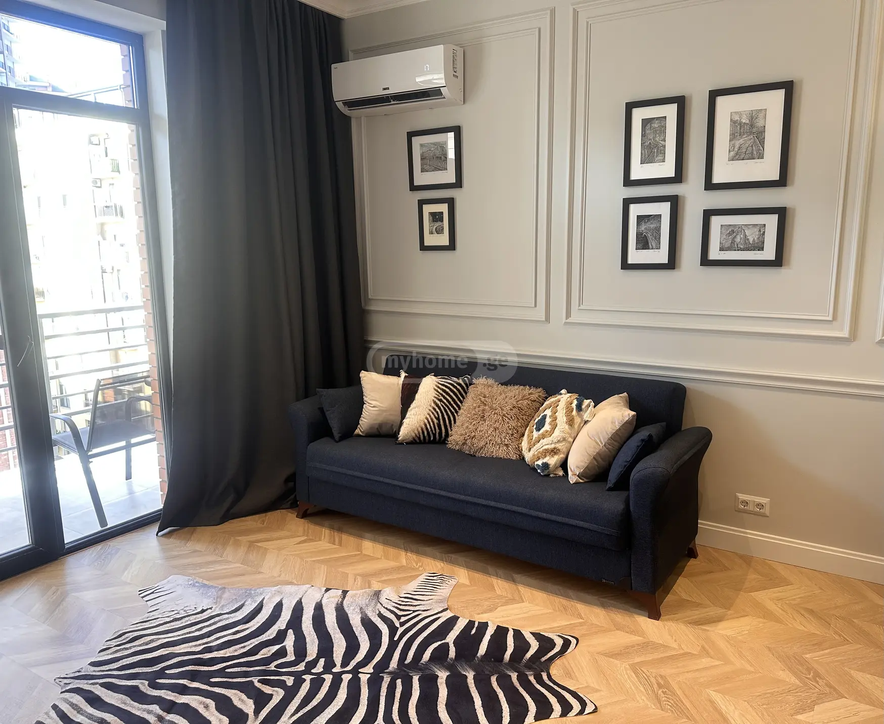  Продается 2 комнатная  Квартира в Ортачале  на ул. Артура Лаиста 