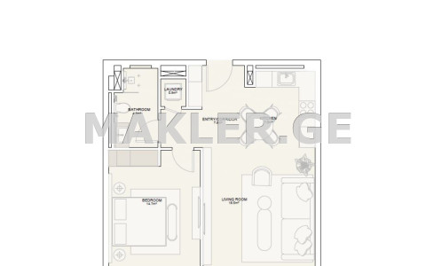  იყიდება მშენებარე ბინა კრწანისში