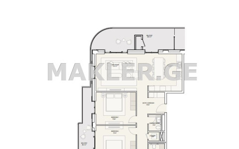  იყიდება მშენებარე ბინა კრწანისში