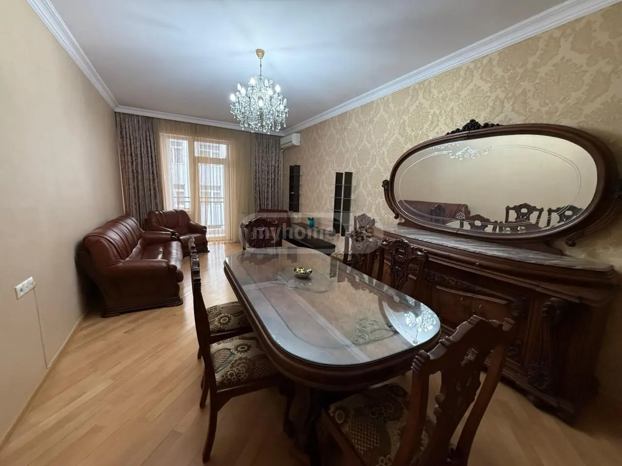  Сдаётся 3 комнатная  Квартира в Ведзиси  на ул. Ониашвили 